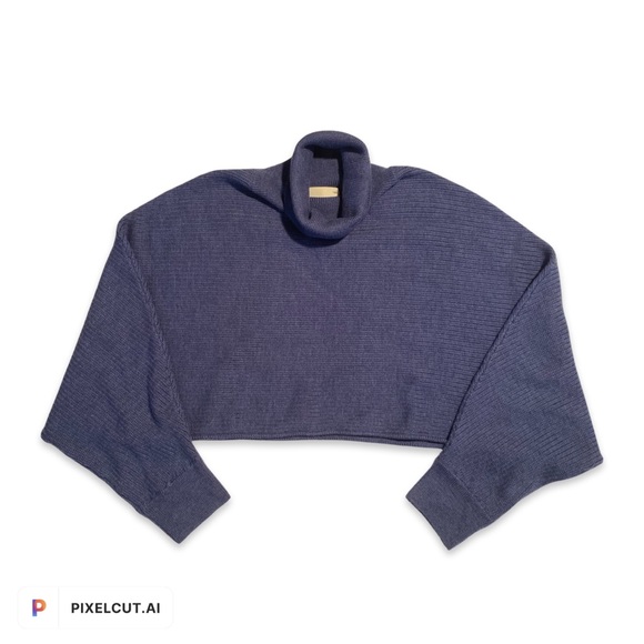 Wilfred Free Turtleneck Cropped Sweater - Picture 2 of 4